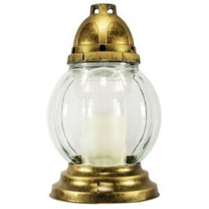 Steklena nagrobna sveča S-33 30 cm