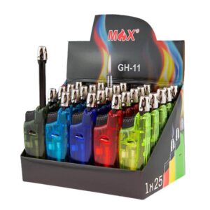 Vžigalnik teleskopski prozorni za sveče 12 cm